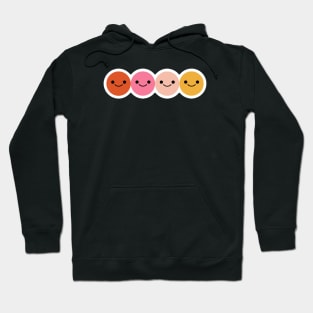 Smiley Row Hoodie